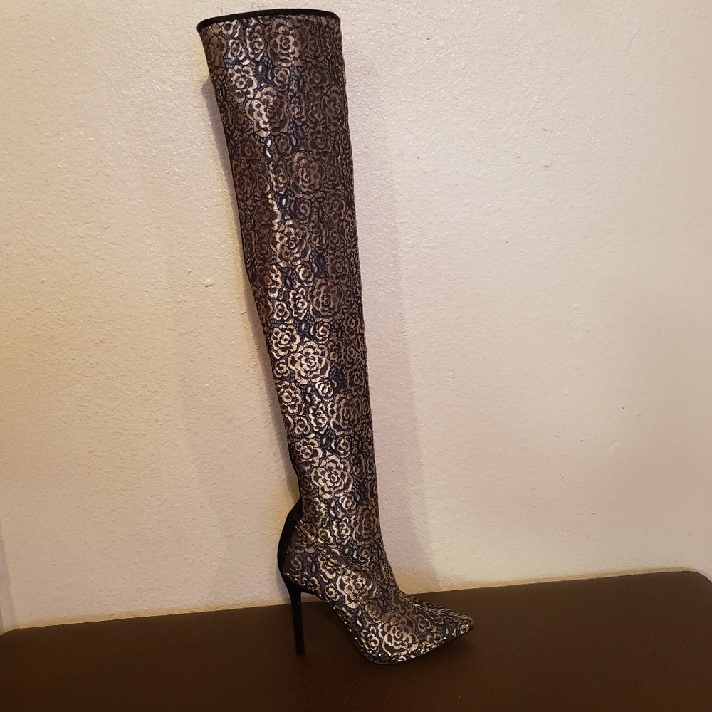 Thigh high boots size 6